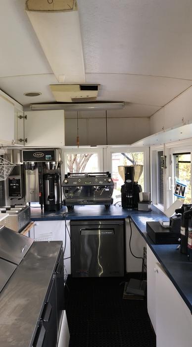 Fully Equipped Coffee Concession Trailer Classic Trolley